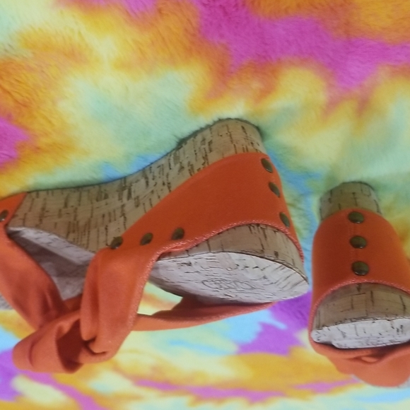 CATO orange wedges brand new! - Picture 5 of 5